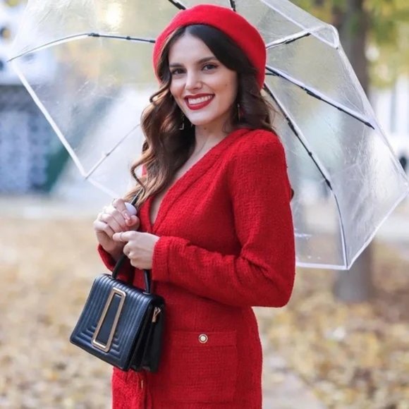 Zara Textured Weave Dress - Picture 15 of 15